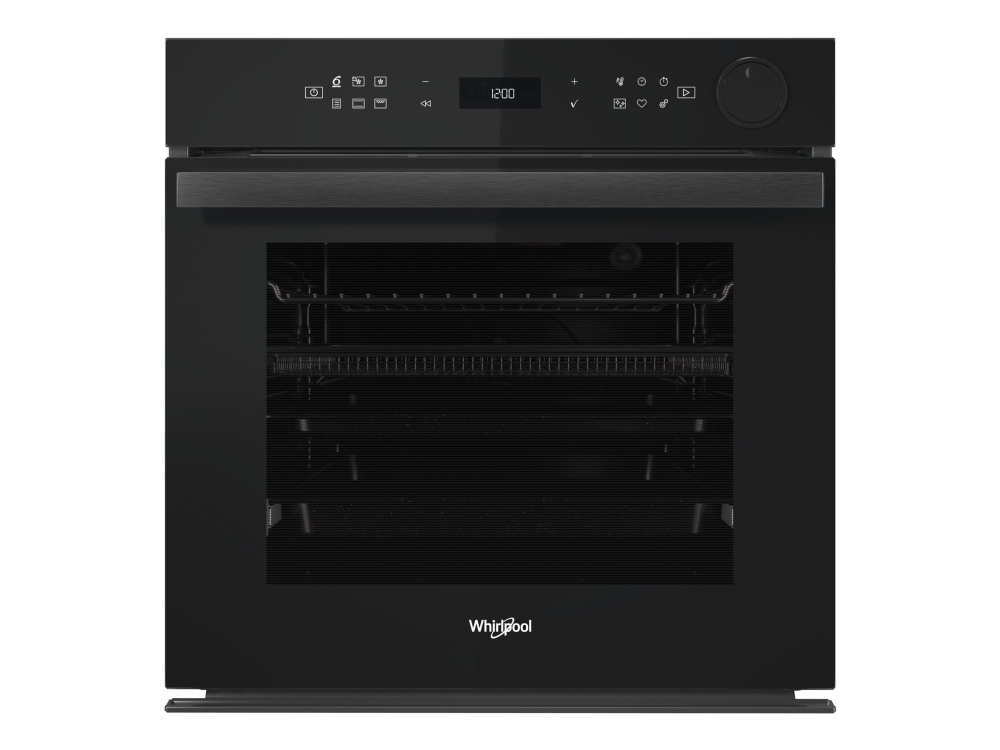 Whirlpool Absolute AKZ9S 8260 FB - Ovn - med dampfunktion - til indbygning - niche - bredde: 56 cm - dybde: 55 cm - højde: 58.3 cm - med selv-rengøring - Klasse A+ - sort
