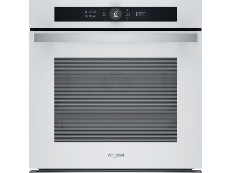 Whirlpool WOI4S8HM2SWA, Medium, Elektrisk ovn, 73 L, 73 L, Blæserassisteret, Hydrolytisk