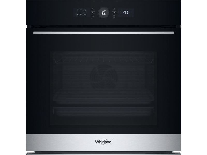 Whirlpool WOI5S8HM1SXA, Medium, Elektrisk ovn, 73 L, 73 L, Hydrolytisk, Indbygget