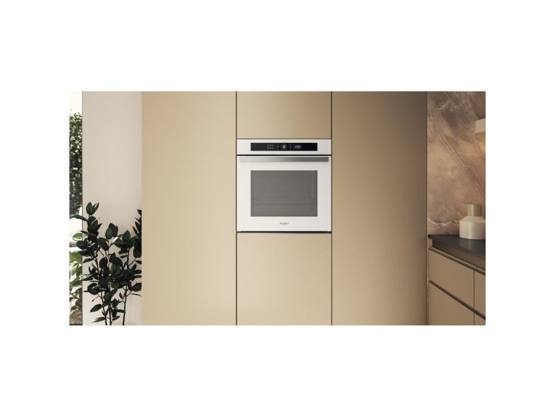 Whirlpool WOI4S8CM1SWA, Medium, Elektrisk ovn, 73 L, 73 L, Katalytisk, Indbygget