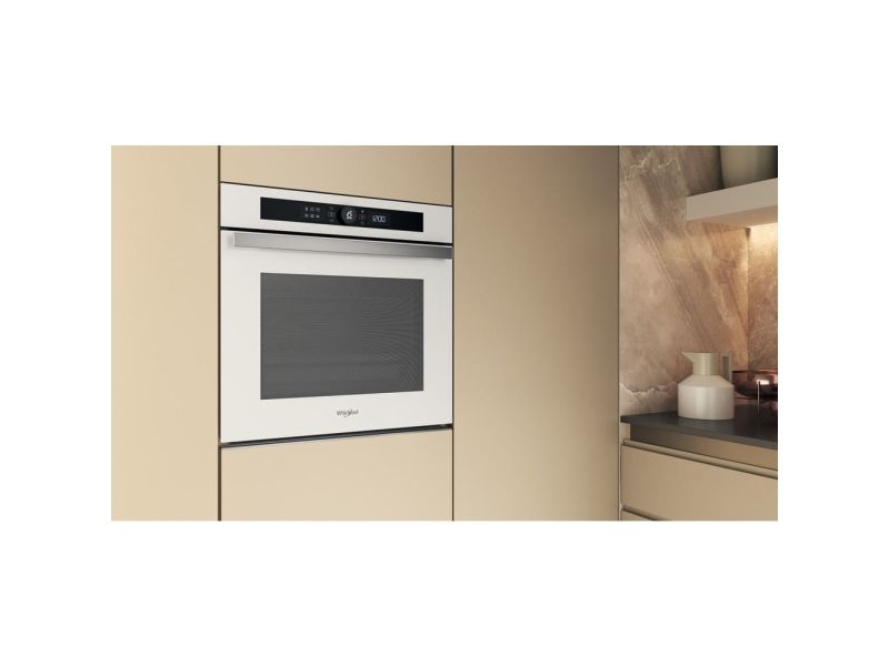 Whirlpool WOI4S8CM1SWA, Medium, Elektrisk ovn, 73 L, 73 L, Katalytisk, Indbygget