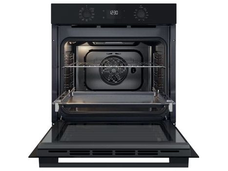 Whirlpool OMK58CU1SB, Medium, Elektrisk ovn, 71 L, 71 L, Katalytisk, Indbygget