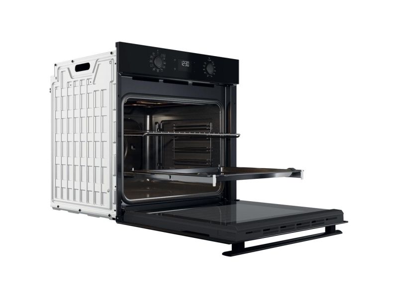 Whirlpool OMR58CU1B, Medium, Elektrisk ovn, 71 L, 71 L, Katalytisk, Indbygget