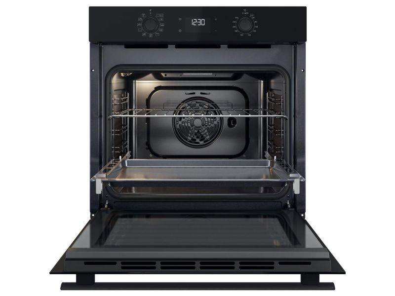 Whirlpool OMR58CU1B, Medium, Elektrisk ovn, 71 L, 71 L, Katalytisk, Indbygget