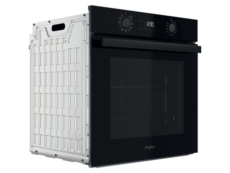 Whirlpool OMR58CU1B, Medium, Elektrisk ovn, 71 L, 71 L, Katalytisk, Indbygget