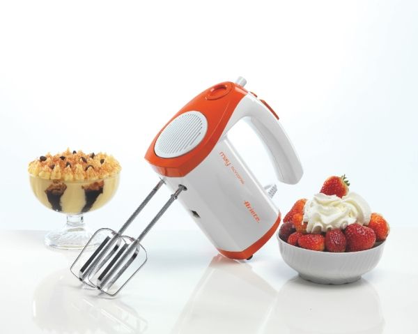 Ariete 1565/11, Bordmixer, Orange, Hvid, Mikse, 2,4 L, Løftestang, Plast