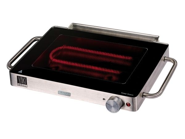 Ariete 798, Sort, Rustfrit stål, Rustfrit stål, Rektangulær, Keramisk, 800 W, 230 V