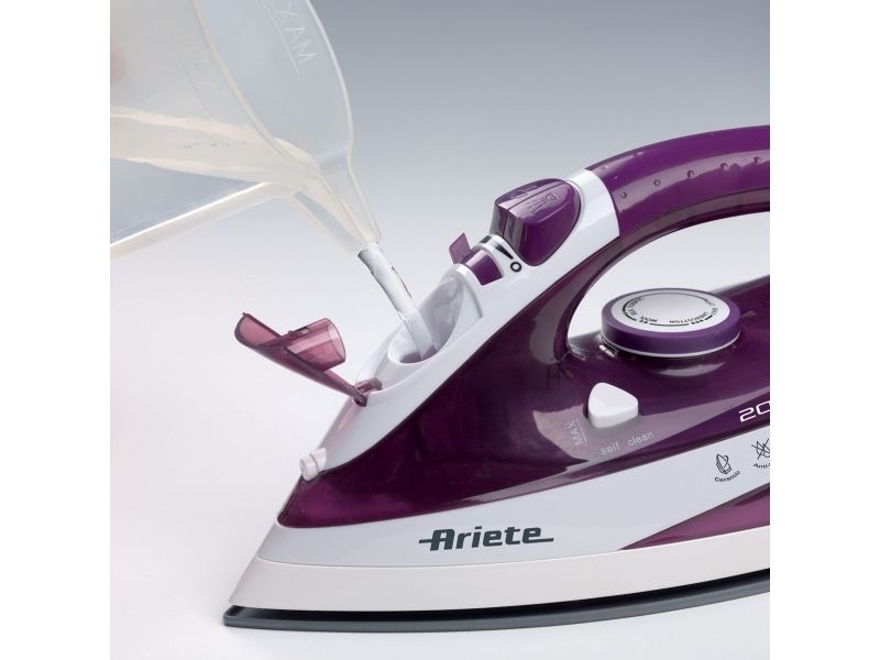 Ariete 6235 - Dampstrygejern - såleplade: keramik - 2000 W billede 4