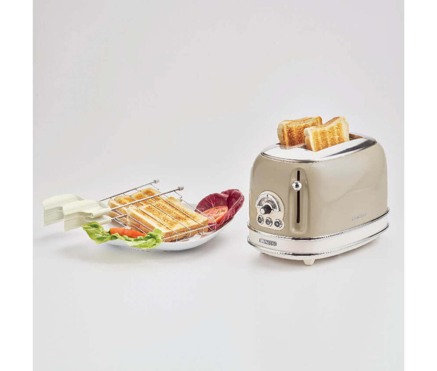 Ariete 00C015503AR0  Brødrister - Farve:  Beige billede 3