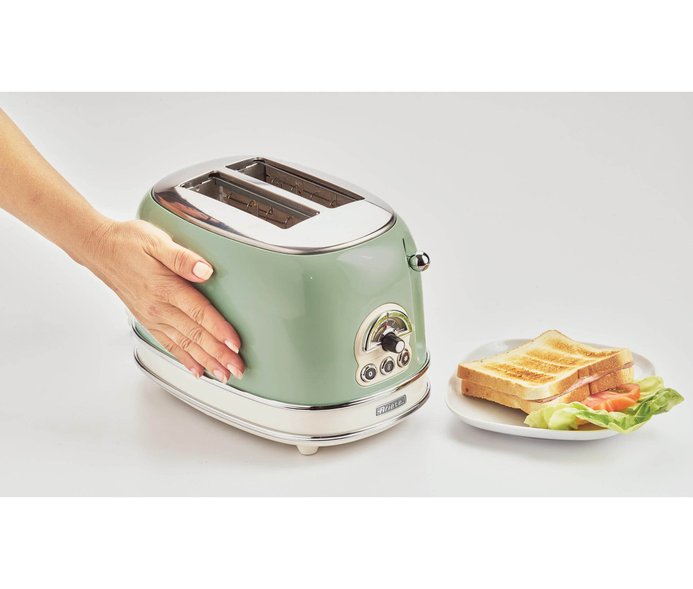 Ariete 00C015504AR0  Brødrister - Farve:  Grøn billede 5