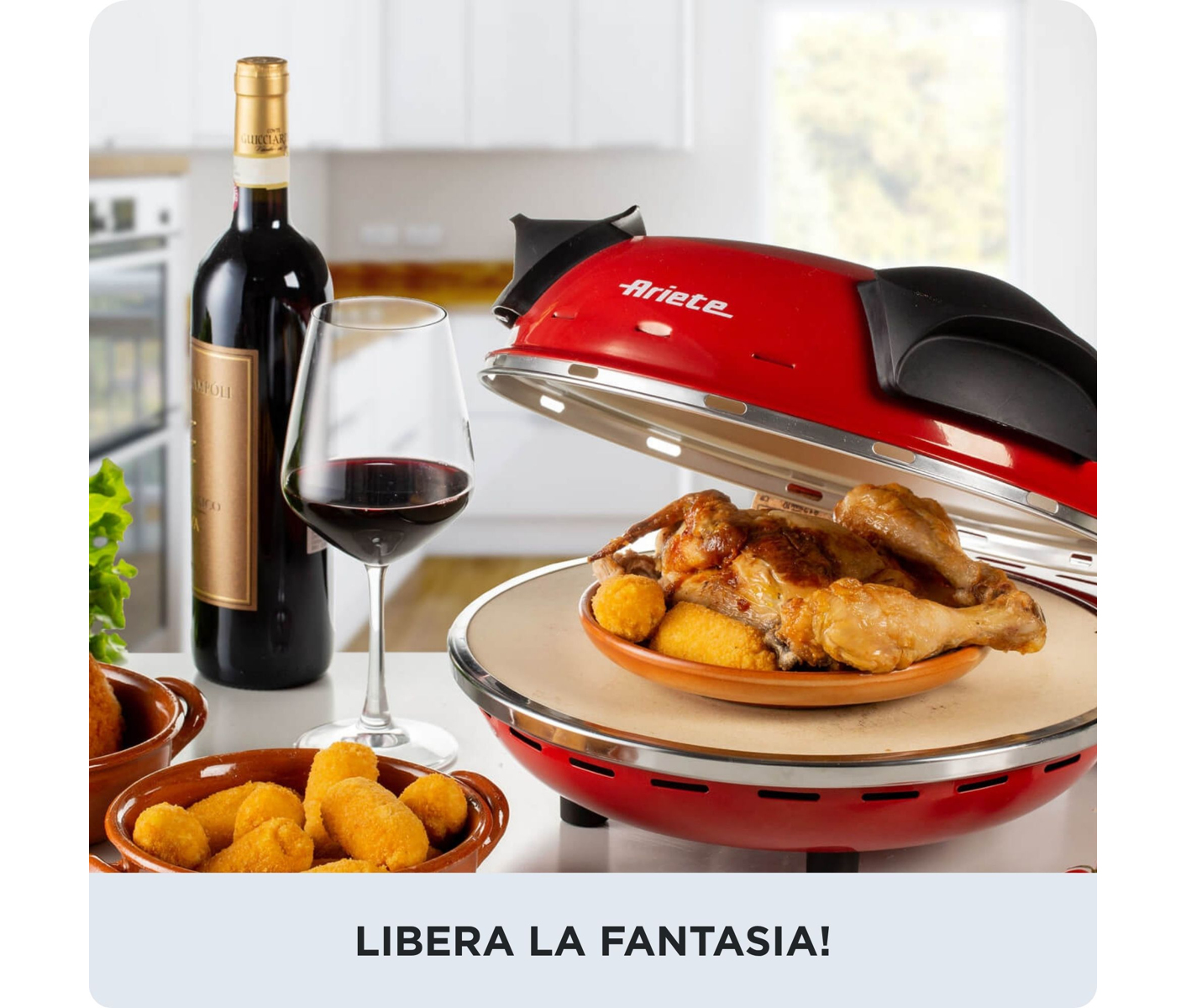 Ariete 0909 - Pizza ovn - 1.2 kW