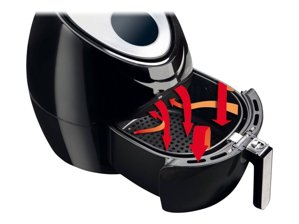 ARIETE 4618/00 Air Fryer XXL Varmluftsteger 1800W- 5,5 liter- farve: Sort