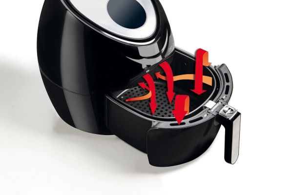 ARIETE 4618/00 Air Fryer XXL Varmluftsteger 1800W- 5,5 liter- farve: Sort