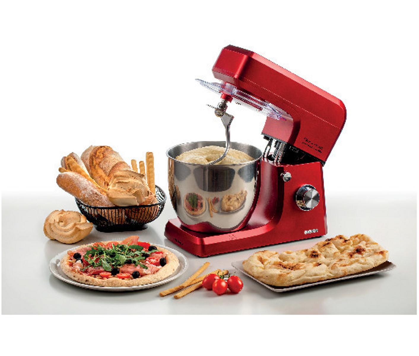 Ariete Gourmet Professional 7l Red Røremaskine billede 2