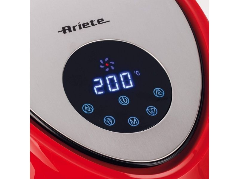 Ariete 4618 Airy Fryer XXL - Varmluftsrister - 5.5 liter - 1800 W - sort