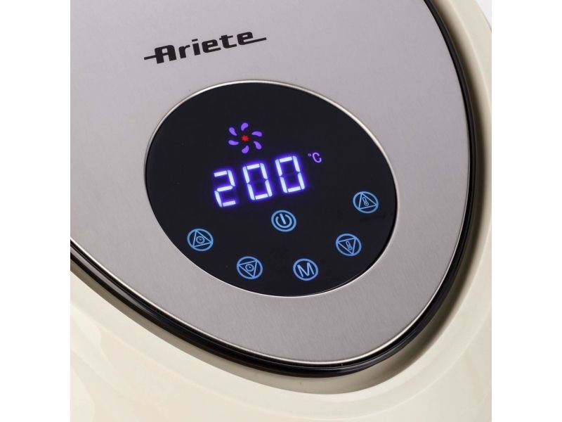 Ariete 4618 Airy Fryer XXL - Air Fryer - 7 Liters - 1800 Watt - Beige