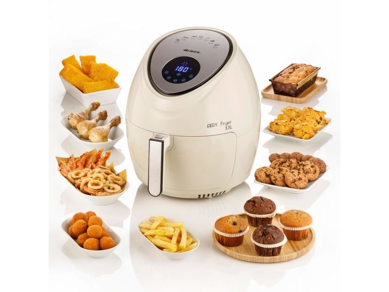 Ariete 4618 Airy Fryer XXL - Air Fryer - 7 Liters - 1800 Watt - Beige