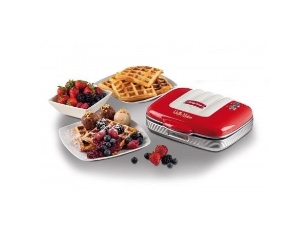 Ariete Vaffeljern Party Time waffle maker Red