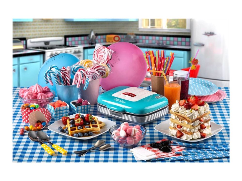 Ariete Vaffeljern Party Time waffle maker Blue
