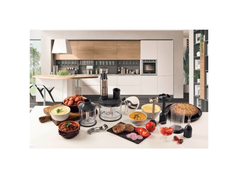 Ariete 0898/11, Nedsænkning blender, 0,7 L, 1000 W, Sort, Rustfrit stål billede 1
