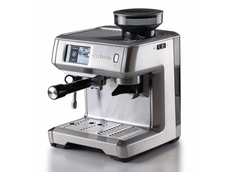 Ariete 1312/10, Espressomaskine, 2 L, Kaffebønner, Indbygget kværn, 1600 W, Sølv