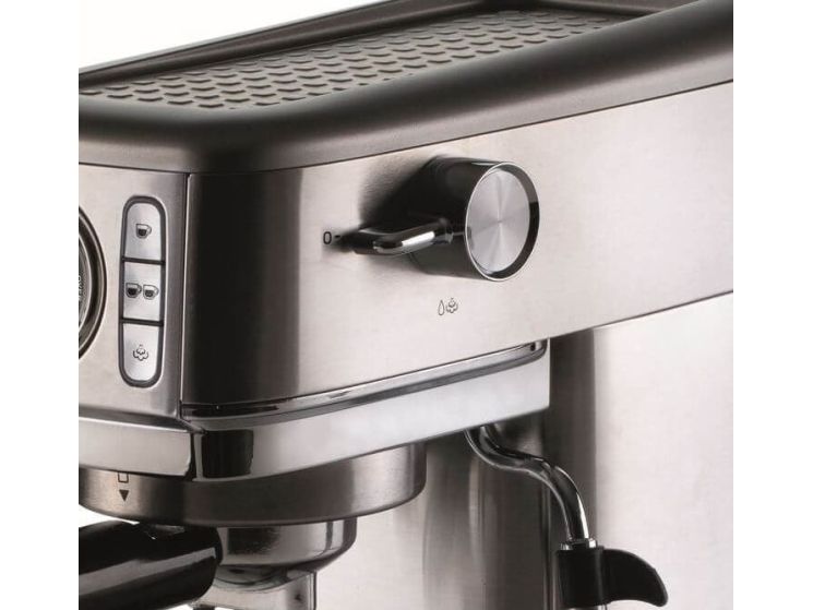 Ariete 1380 - coffee machine with cappuccinatore - 15 bar - silver billede 3