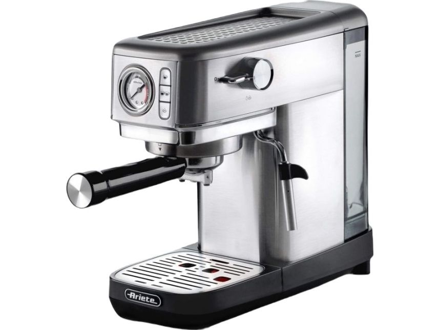 Ariete 1380 - coffee machine with cappuccinatore - 15 bar - silver billede 4