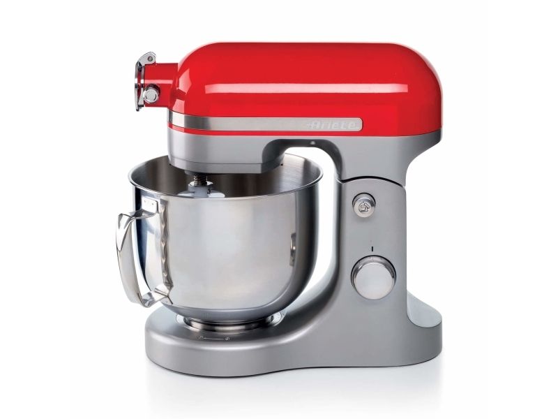 Ariete 1589/00, Bordmixer, Rød, Slå, Ælte, Mikse, 5,5 L, Dreje, Aluminium