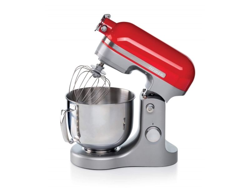 Ariete 1589/00, Bordmixer, Rød, Slå, Ælte, Mikse, 5,5 L, Dreje, Aluminium