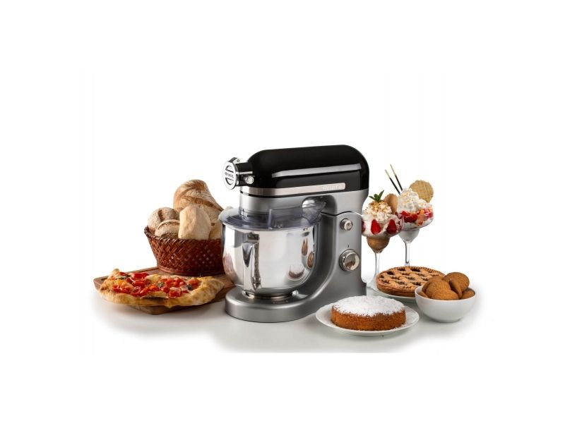 Ariete 1589/02, Bordmixer, Sort, Slå, Ælte, Mikse, 5,5 L, Dreje, Aluminium