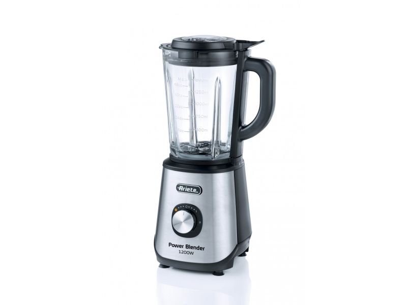 Ariete 0579/00, Bordplade blender, 1,5 L, Impulsfunktion, Knusning af is, 1200 W, Sort, Rustfrit stål billede 1