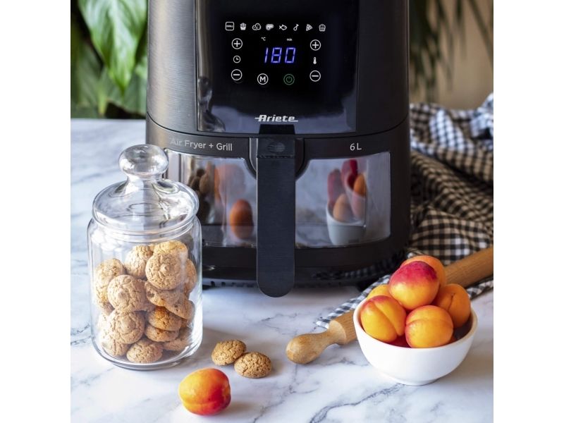 Ariete Airy 4626 - Varmluftsrister - 6 liter - 1.3 kW