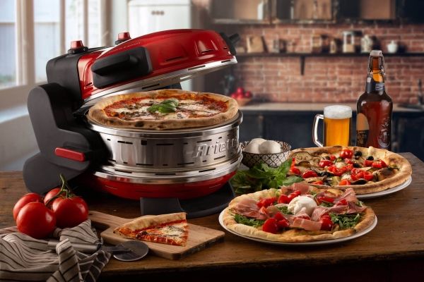 Ariete 0927/00, 2 pizza(er), Rød, 32 cm, 400 °C, Sten, 2300 W