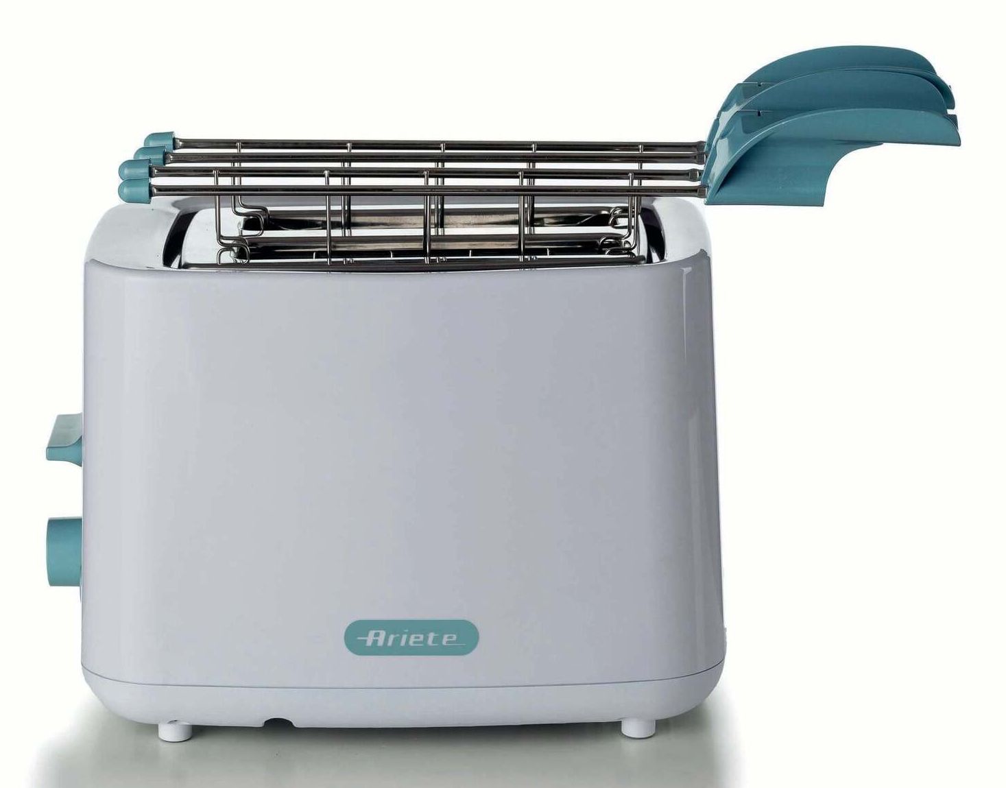 Ariete 0157/04, 2 skive(r), Hvid, Plast, Knapper, Niveau, Dreje, 760 W, 140 mm billede 2