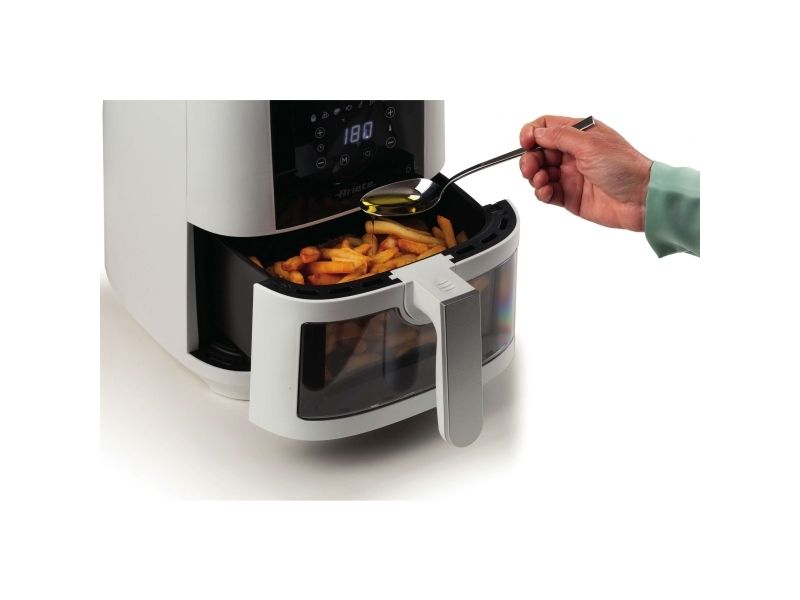 Ariete 4626/03, Varmluftsteger, 6 L, 2,5 kg, 200 °C, Enkelt, Sort