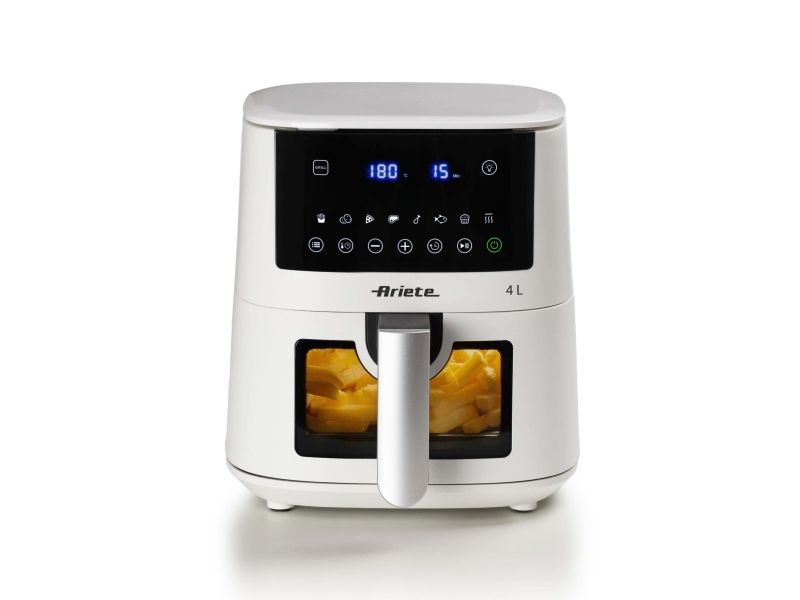 Ariete 4633/03, Varmluftsteger, 4 L, Enkelt, Hvid, Berøring, 1400 W