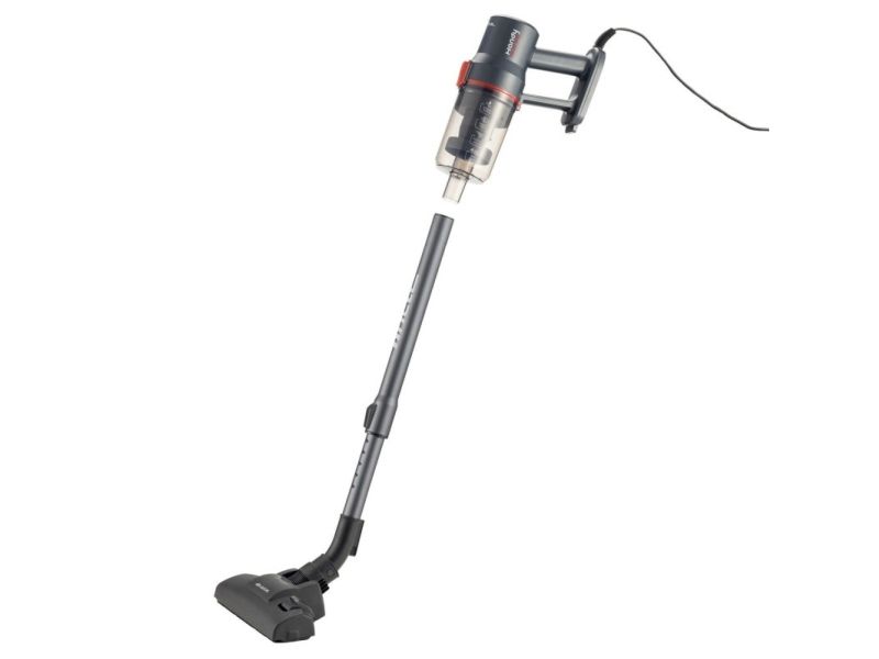 Ariete 2708/00, 2-i-1 stangstøvsuger, Poseløs, Sort, 0,6 L, Aluminium, Dry billede 2