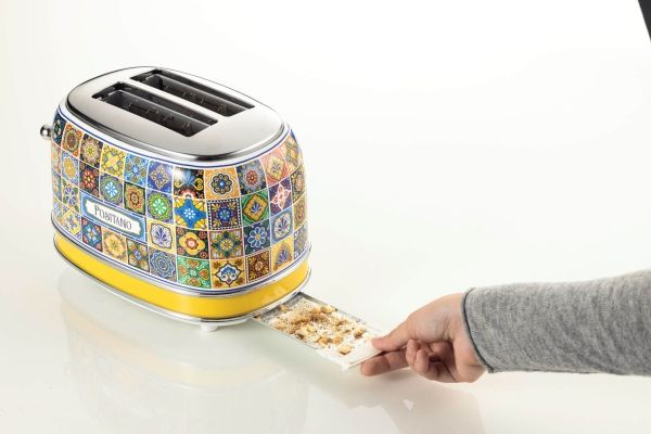 Ariete 0155/0P, 2 skive(r), Blå, Gul, Metal, 810 W, 220-240 V, 50/60 Hz