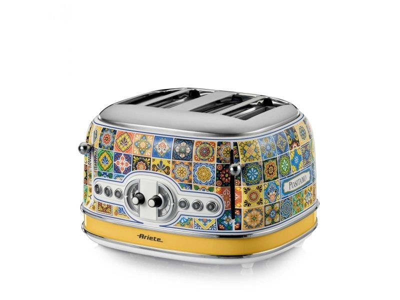 Ariete 0156/0P, 4 skive(r), Blå, Gul, Knapper, Dreje, CE, 1630 W, 220-240 V