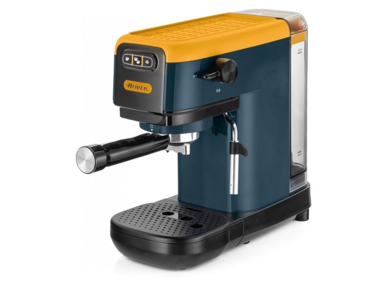 Ariete 1399/16, Espressomaskine, 1,1 L, Malet kaffe, Kaffekapsel, 1300 W, Gul