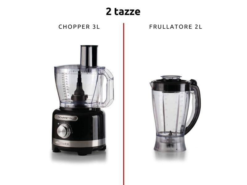 Ariete 1782/02, 3 L, Sort, Dreje, 2 L, Slå, 3 L