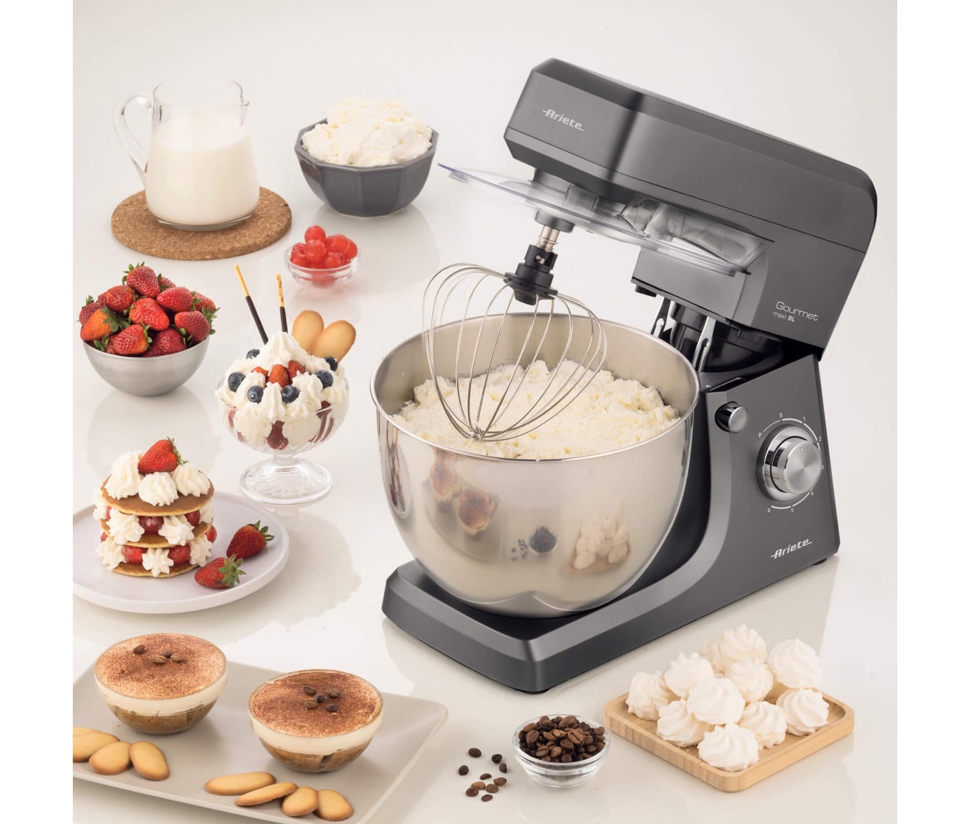 Ariete Gourmet Max 8l Kitchen Machine Røremaskine billede 8