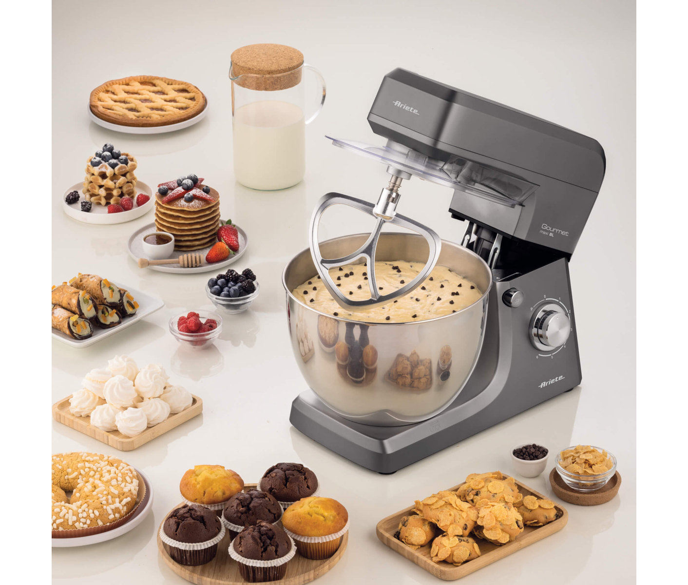 Ariete Gourmet Max 8l Kitchen Machine Røremaskine billede 9
