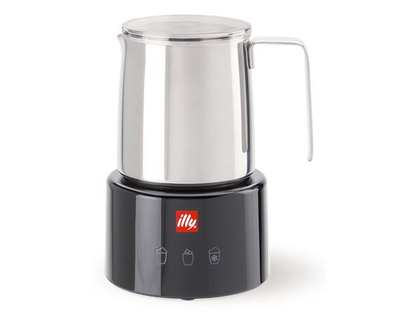 illy mælkeskummer rustfrit stål / sort af Piero Lissoni