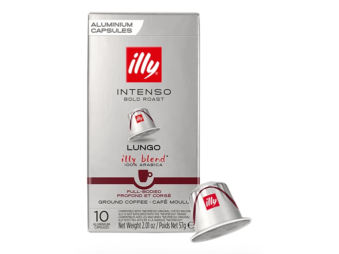 illy Nespresso Ground Intenso Lungo Capsules - 10 pcs