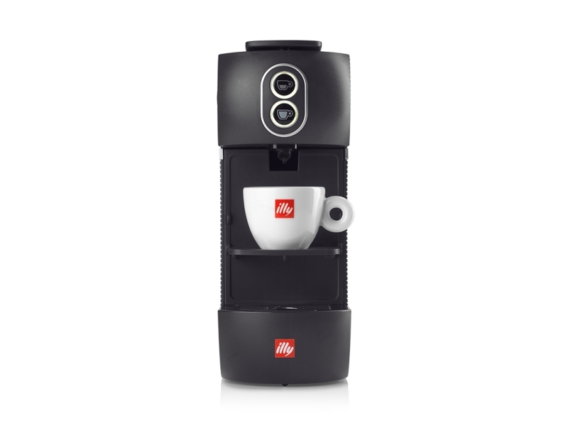 Illy Easy, Pude kaffemaskine, 1 L, Kaffekapsel, 1250 W, Sort