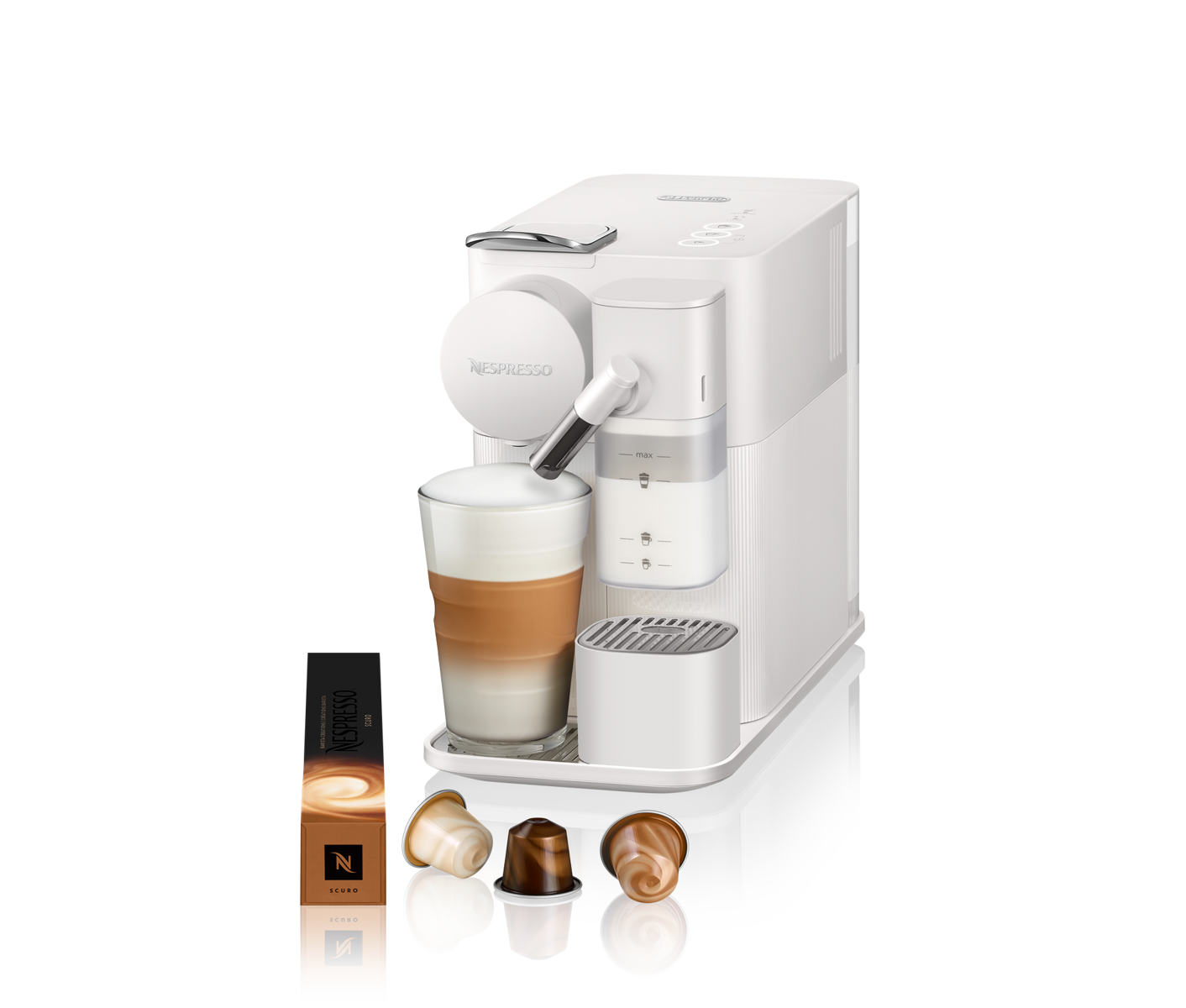 DeLonghi Nespresso Lattissima One EN510.W billede 1