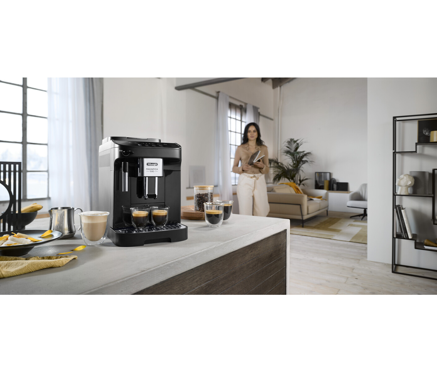 De'Longhi Magnifica Evo Ecam290.22.b Espressomaskine billede 3