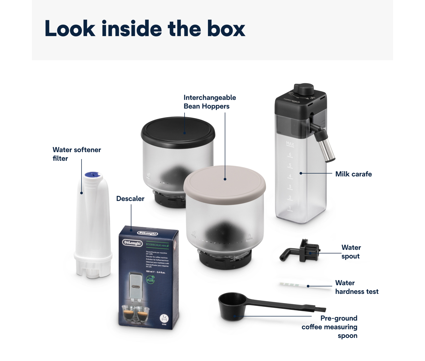 De'Longhi Rivelia EXAM440.55.BG Espressomaskine