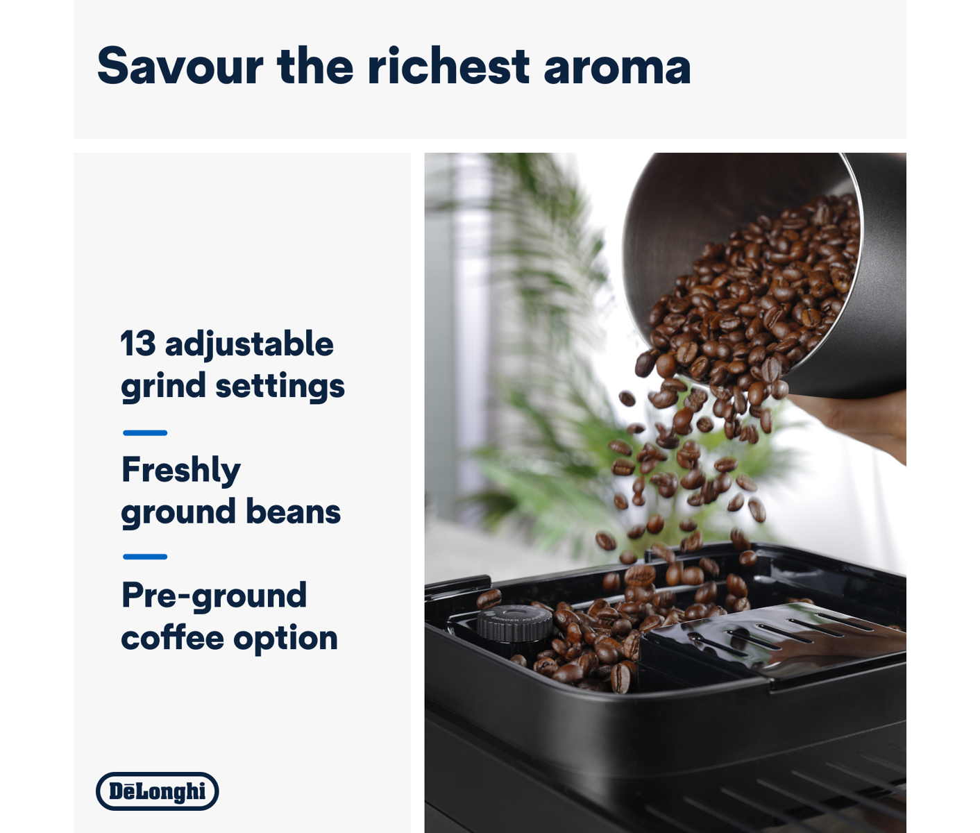 De'Longhi Magnifica Evo Next ECAM310.60.GB Espressomaskine billede 5